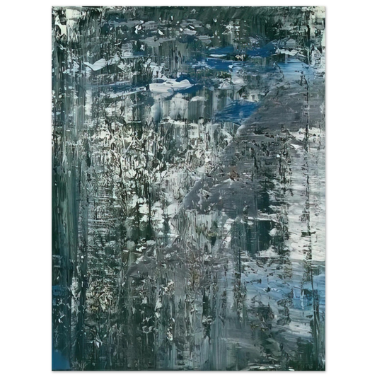 Gerhard Richter - ICE 4  75x100 cm / 30x40inches Fine Art Poster