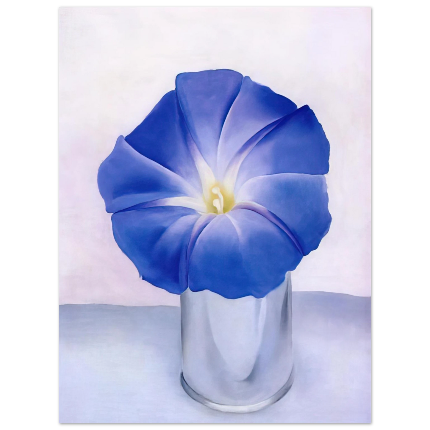 Georgia O'Keeffe - Blue Morning Glory Fine Art Poster