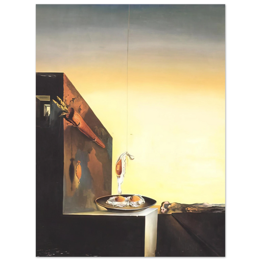 Salvador Dali - EGGS ON PLATE WITHOUT THE FLAT  75x100 cm / 30x40inches Fine Art Poster