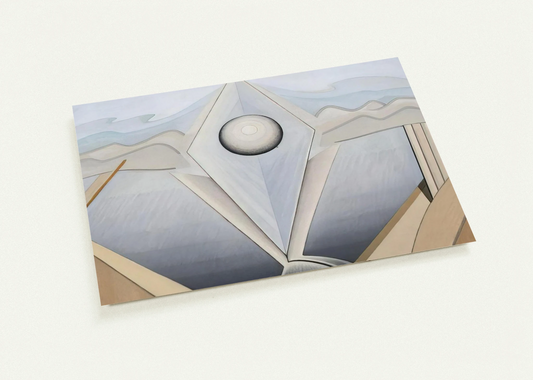 Abstract Painting #98 - 1938 By Lawren Harris Pack of 10 Post Cards | Lawren Harris Post Cards | A6 (10.5 x 14.8 cm) - 4.1 x 5.8 inches