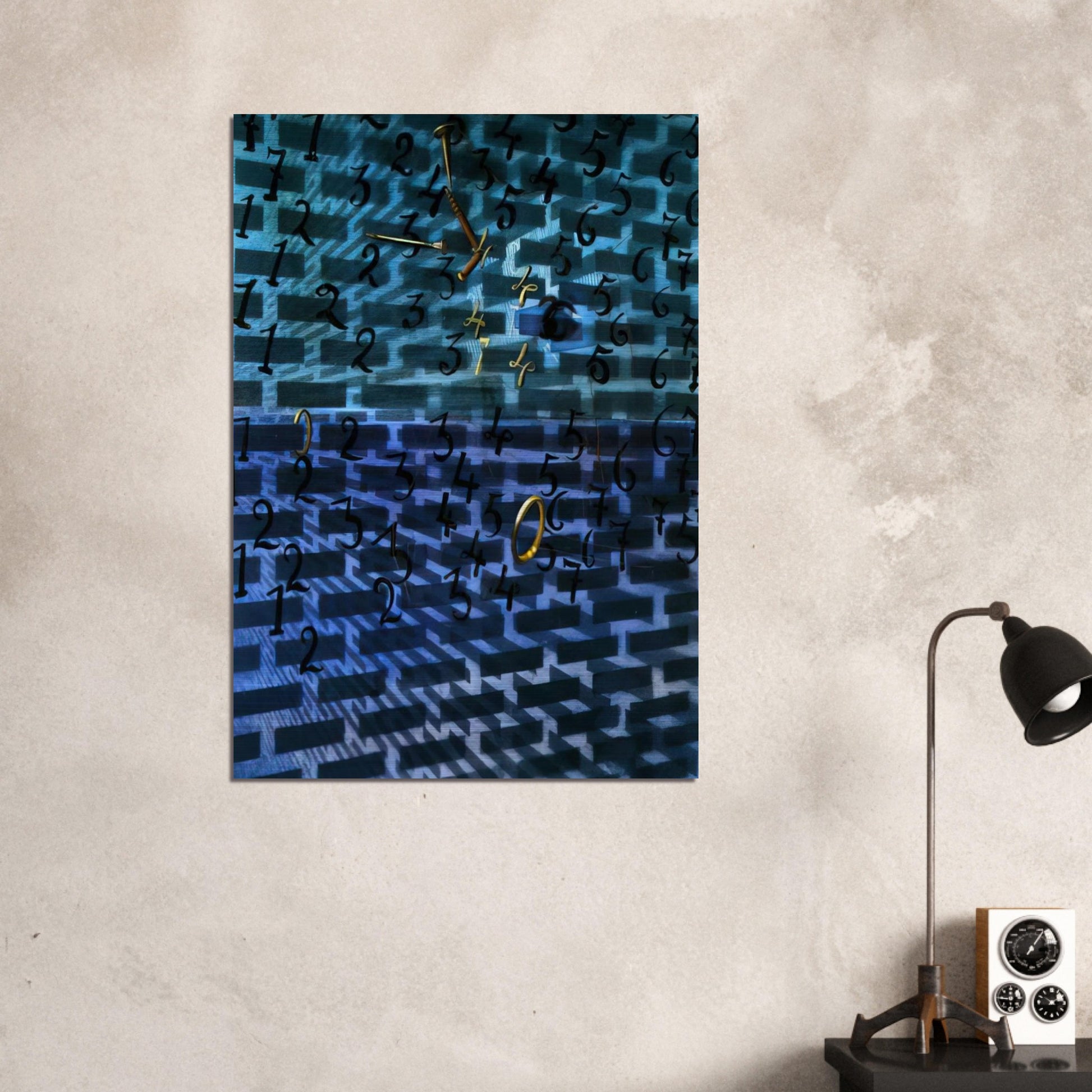 UNTITLED - Salvador Dali Brushed Aluminum Print - 70x100 cm / 28x40 inches | Salvador Dali Aluminum Print | Salvador Dali Prints