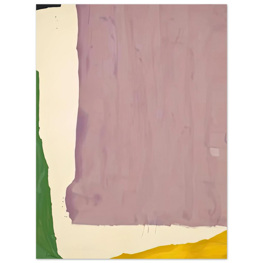 Helen Frankenthaler - Mauve District, 1966- Wall Art - 21x29.7 cm / 8x12" - Fine Art Poster-canvas - -