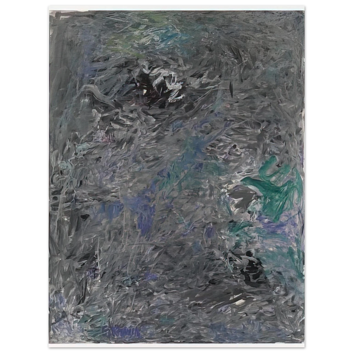 Milton Resnick - UNTITLED 6 1959  75x100 cm / 30x40inches Fine Art Poster