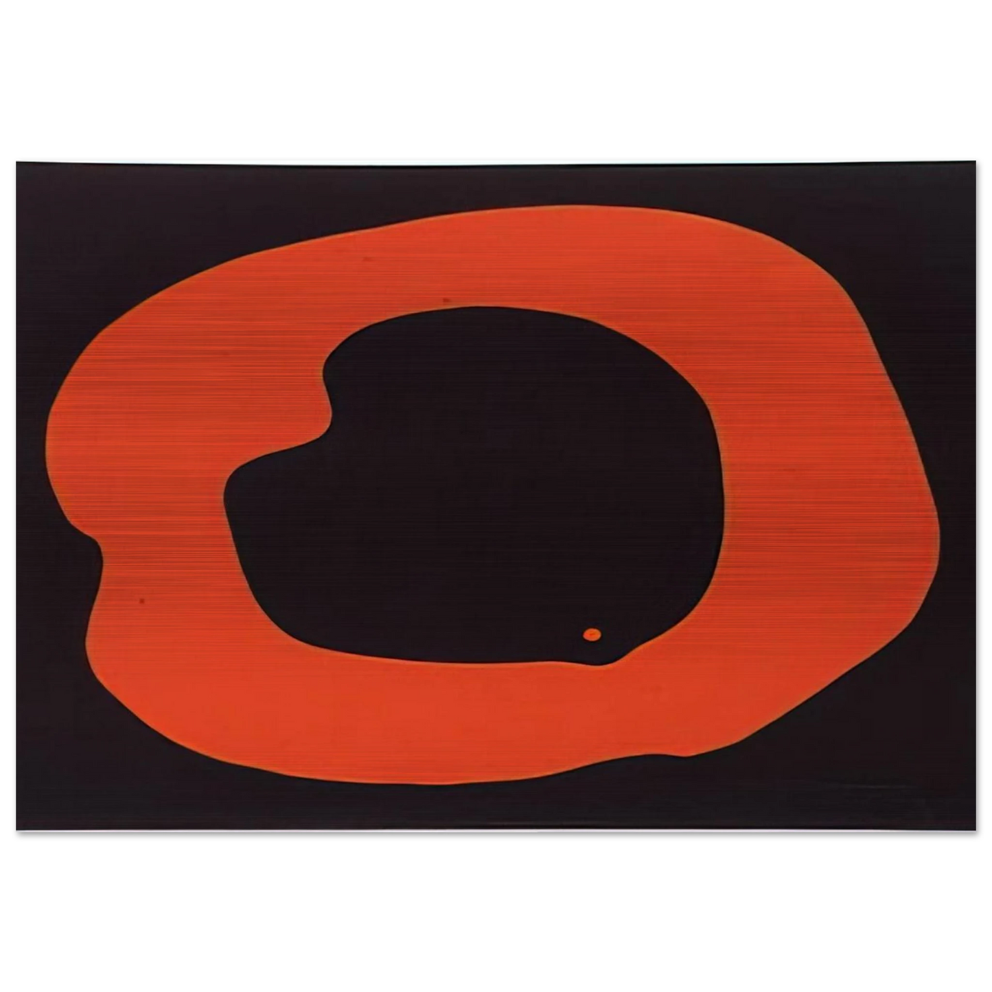 Untitled - Art Informel, Minimalism - Jiro Yoshihara Brushed Aluminum Print - 70x100 cm / 28x40 inches | Jiro Yoshihara Aluminum Print | Jiro Yoshihara Prints