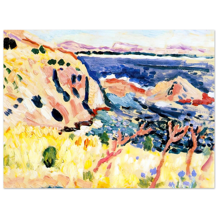 Henri Matisse - SEASCAPE 1905  75x100 cm / 30x40inches Fine Art Poster
