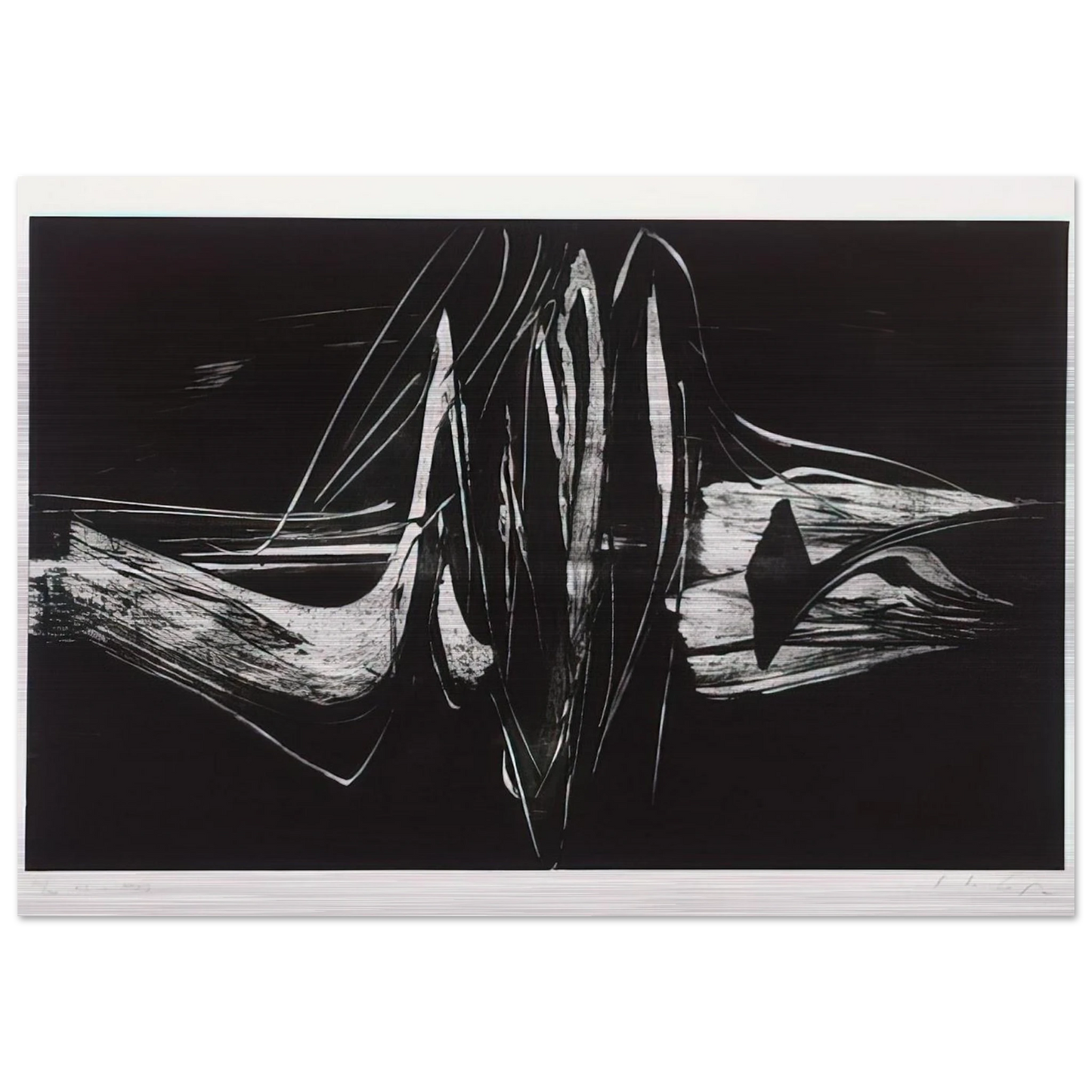 Untitled - Karl Otto Gotz Brushed Aluminum Print - 70x100 cm / 28x40 inches | Karl Otto Gotz Aluminum Print | Karl Otto Gotz Prints
