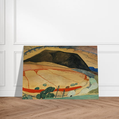 Black Mountain - 1931 - Grace Cossington Smith Brushed Aluminum Print - 70x100 cm / 28x40 inches | Grace Cossington Smith Aluminum Print | Grace Cossington Smith Prints
