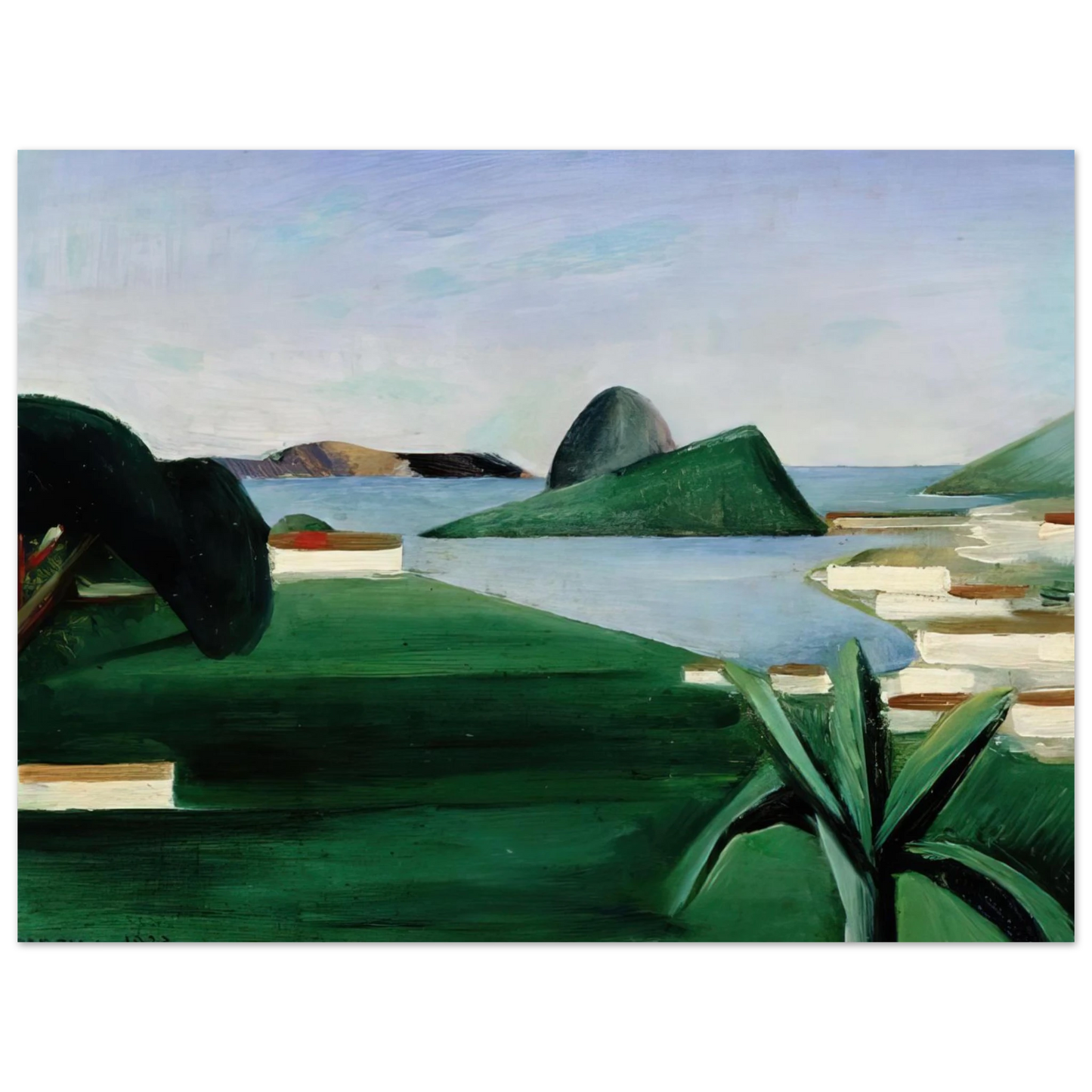 Tarsila do Amaral - Rio de Janeiro  75x100 cm / 30x40inches Fine Art Poster