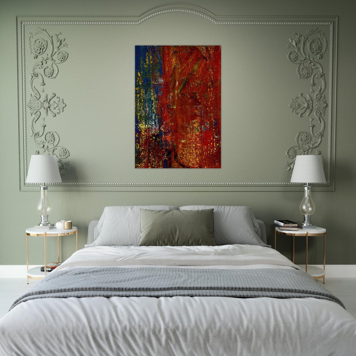 UNTITLED - Gerhard Richter Brushed Aluminum Print - 70x100 cm / 28x40 inches | Gerhard Richter Aluminum Print | Gerhard Richter Prints