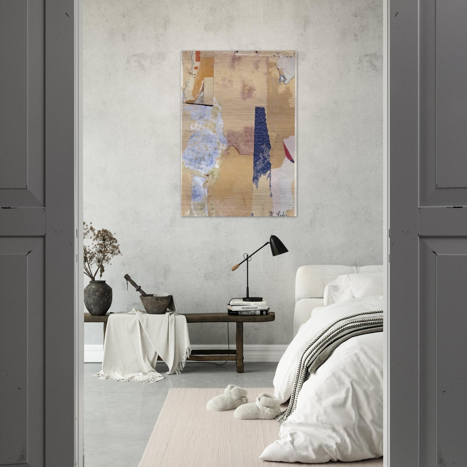 APHORISM 1923 - Kurt Schwitters Brushed Aluminum Print - 70x100 cm / 28x40 inches | Kurt Schwitters Aluminum Print | Kurt Schwitters Prints