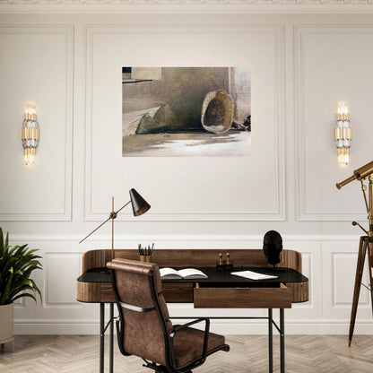 MONDAY MORNING - Andrew Wyeth Brushed Aluminum Print - 70x100 cm / 28x40 inches | Andrew Wyeth Aluminum Print | Andrew Wyeth Prints