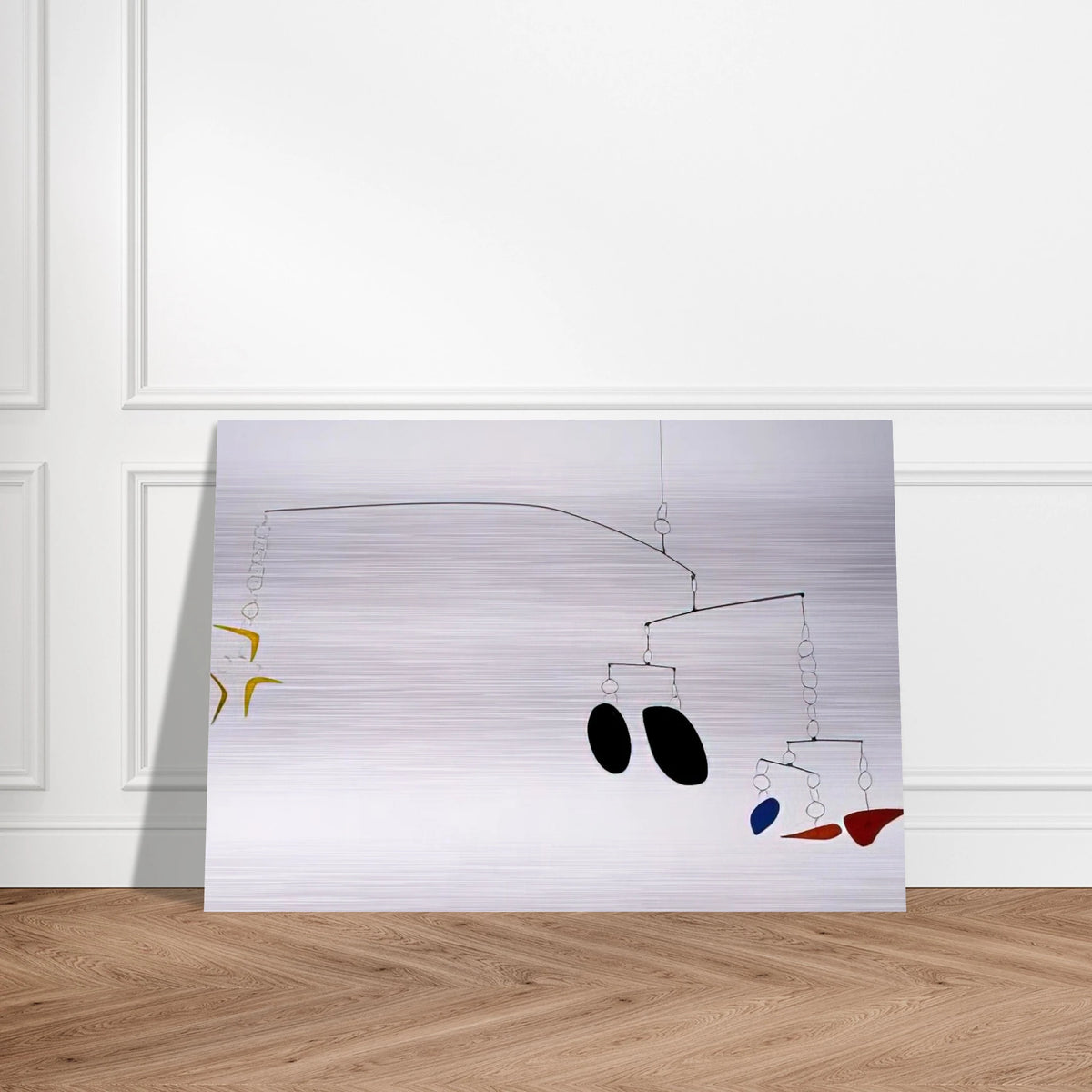 BOOMERANGS 1941 - Alexander Calder Brushed Aluminum Print - 70x100 cm / 28x40 inches | Alexander Calder Aluminum Print | Alexander Calder Prints