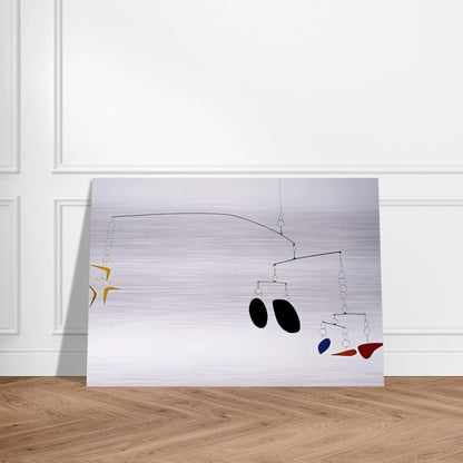 BOOMERANGS 1941 - Alexander Calder Brushed Aluminum Print - 70x100 cm / 28x40 inches | Alexander Calder Aluminum Print | Alexander Calder Prints