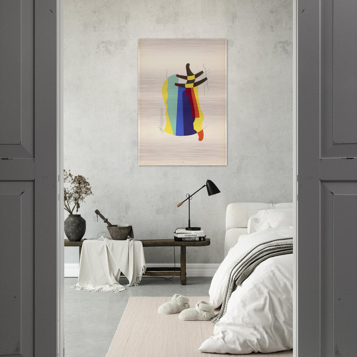 LEGEND FROM THE PORTFOLIO REVOLVING DOORS 1926 - Man Ray Brushed Aluminum Print - 70x100 cm / 28x40 inches | Man Ray Aluminum Print | Man Ray Prints
