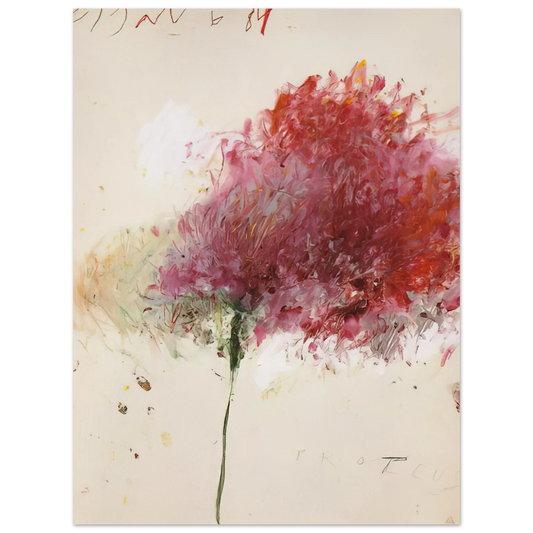 Cy Twombly - Proteus  75x100 cm / 30x40inches Fine Art Poster
