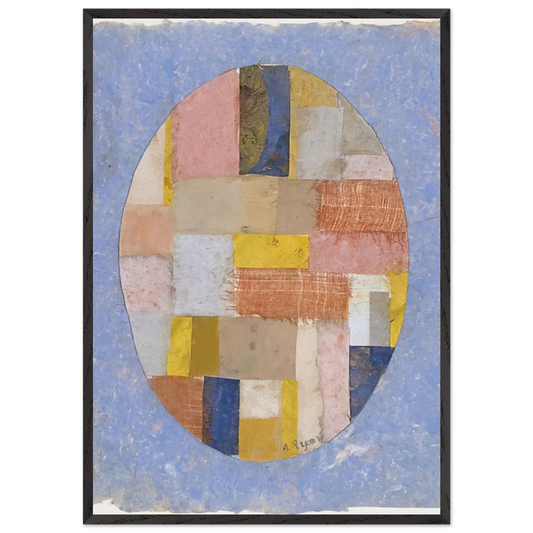 Number 453 - 1952 - Anne Ryan 70x100 cm / 28x40 inches Framed Art Print – Black Wooden Frame