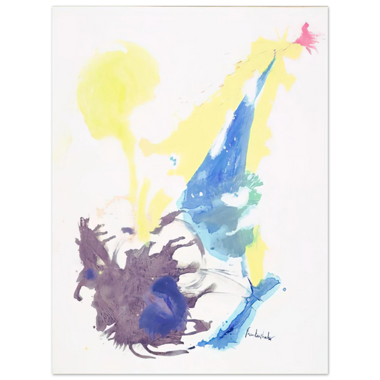 Helen Frankenthaler - Moving Day - 1961 Wall art - 13x18 cm / 5x7 inches - Fine Art Poster-canvas - -