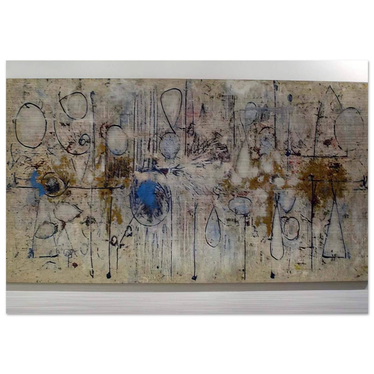 By the Sea - Richard Pousette-Dart Brushed Aluminum Print - 70x100 cm / 28x40 inches | Richard Pousette-Dart Aluminum Print | Richard Pousette-Dart Prints