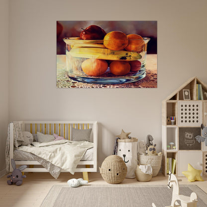 Bowl’d Banana - 1981 - Mary Pratt Art Prints - 100x150 cm / 40x60″ inches | Mary Pratt Poster | Mary Pratt Prints