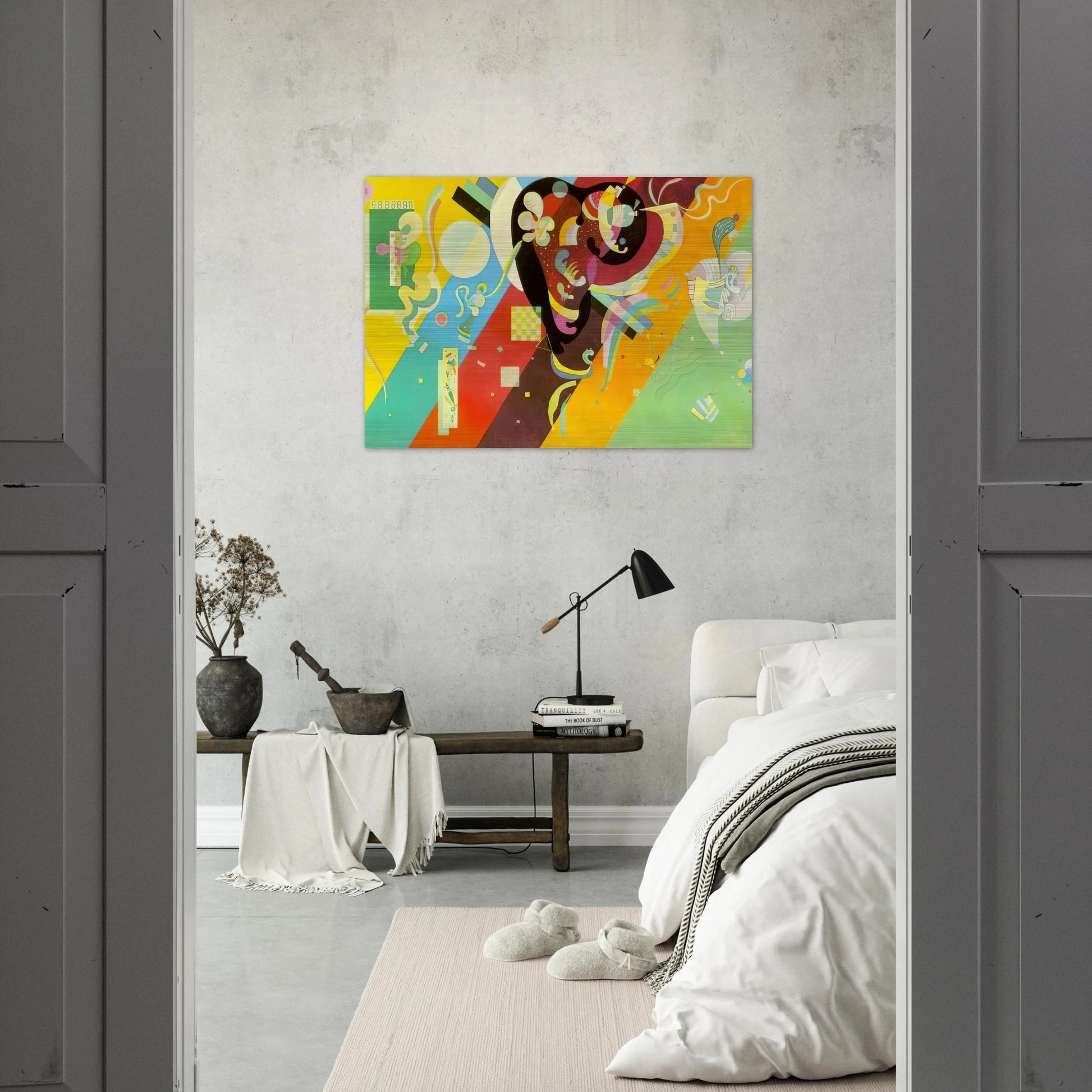 COMPOSITION IX 1936 - Wassily Kandinsky Brushed Aluminum Print - 70x100 cm / 28x40 inches | Wassily Kandinsky Aluminum Print | Wassily Kandinsky Prints