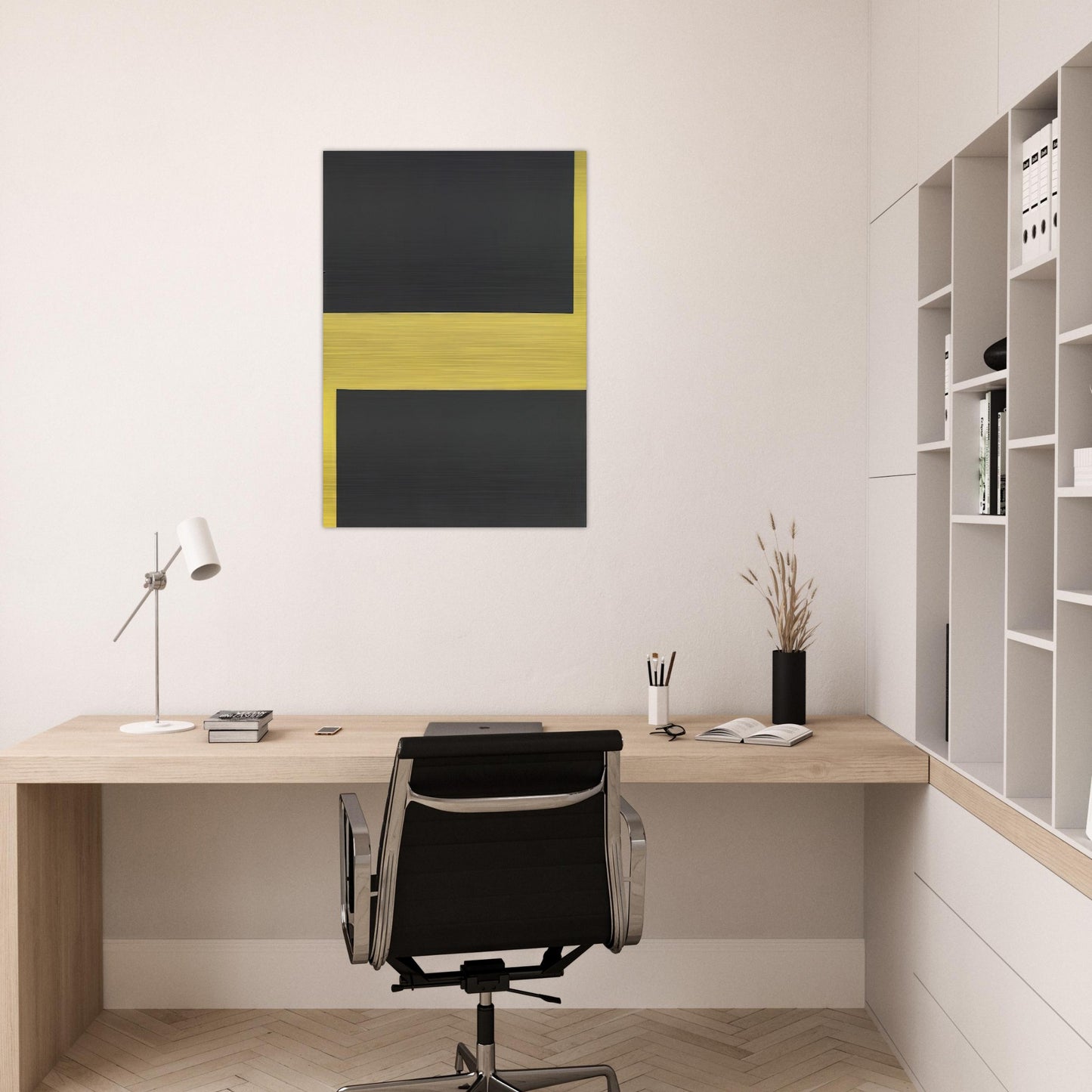 UNTITLED 1964 - BLINKY PALERMO Brushed Aluminum Print - 70x100 cm / 28x40 inches | BLINKY PALERMO Aluminum Print | BLINKY PALERMO Prints