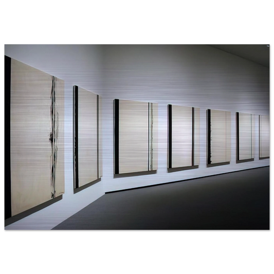 Stations of the Cross 1958 1966 - Barnett Newman Brushed Aluminum Print - 70x100 cm / 28x40 inches | Barnett Newman Aluminum Print | Barnett Newman Prints