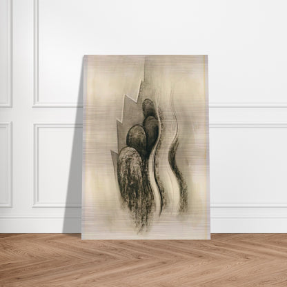 Drawing XIII - Georgia O'Keeffe Brushed Aluminum Print - 70x100 cm / 28x40 inches | Georgia O'Keeffe Aluminum Print | Georgia O'Keeffe Prints
