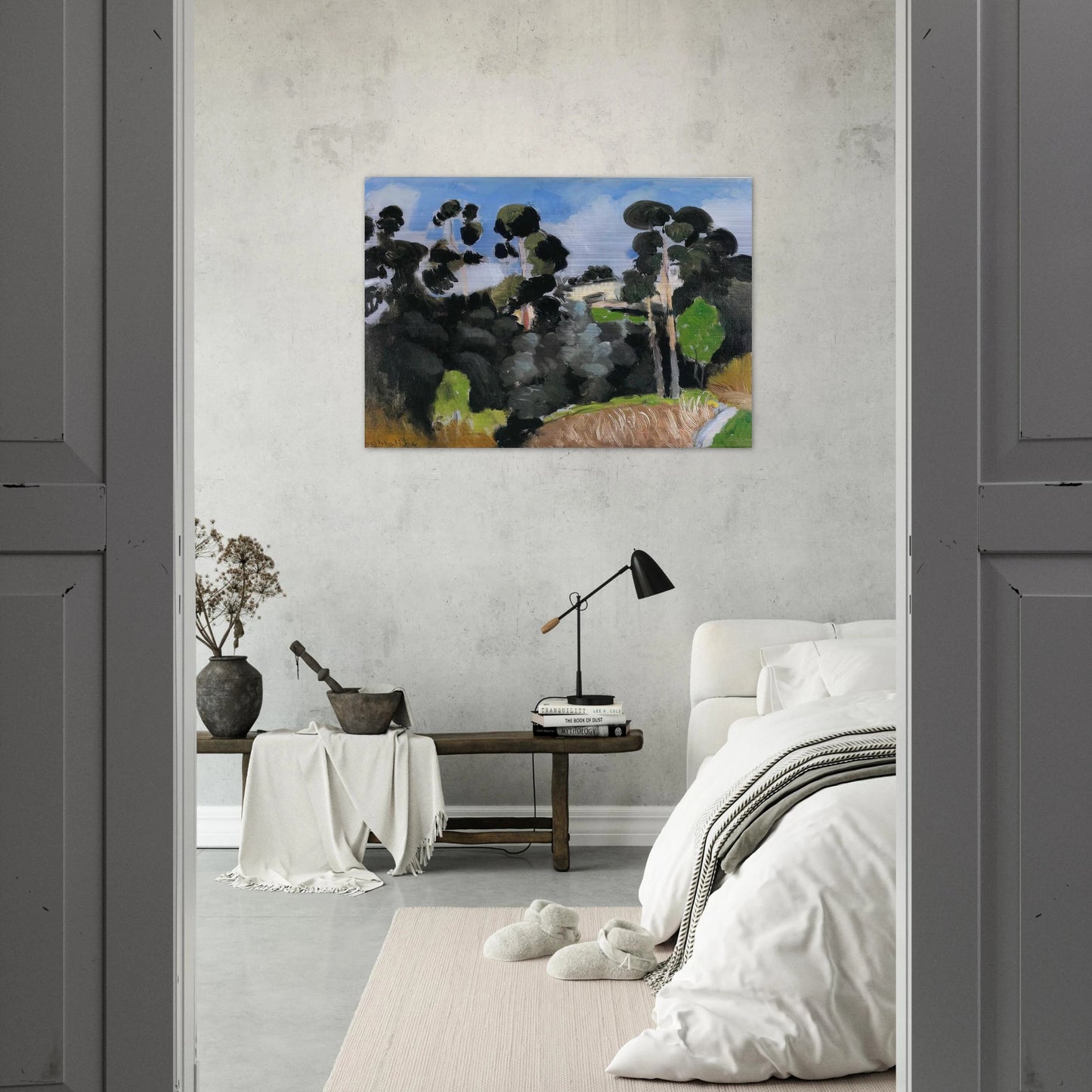 LANDSCAPE 1 - Henri Matisse Brushed Aluminum Print - 70x100 cm / 28x40 inches | Henri Matisse Aluminum Print | Henri Matisse Prints