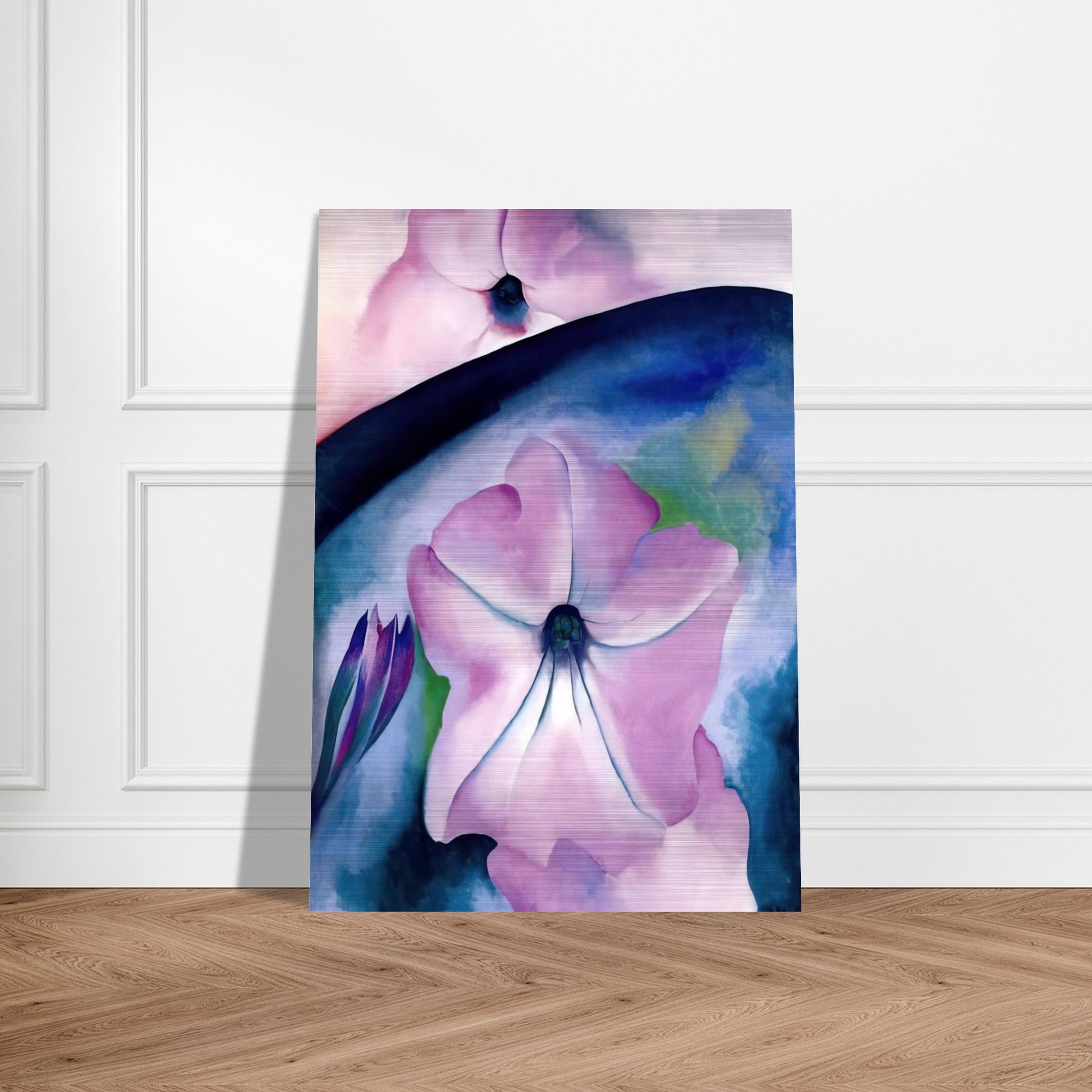 Petunia II - Georgia O'Keeffe Brushed Aluminum Print - 70x100 cm / 28x40 inches | Georgia O'Keeffe Aluminum Print | Georgia O'Keeffe Prints