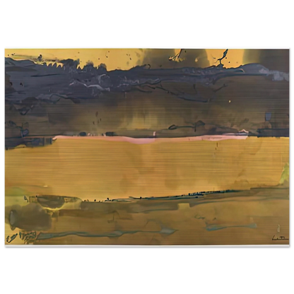 Shippan October, 1981- - Helen Frankenthaler Brushed Aluminum Print - 70x100 cm / 28x40 inches | Helen Frankenthaler Aluminum Print | Helen Frankenthaler Prints