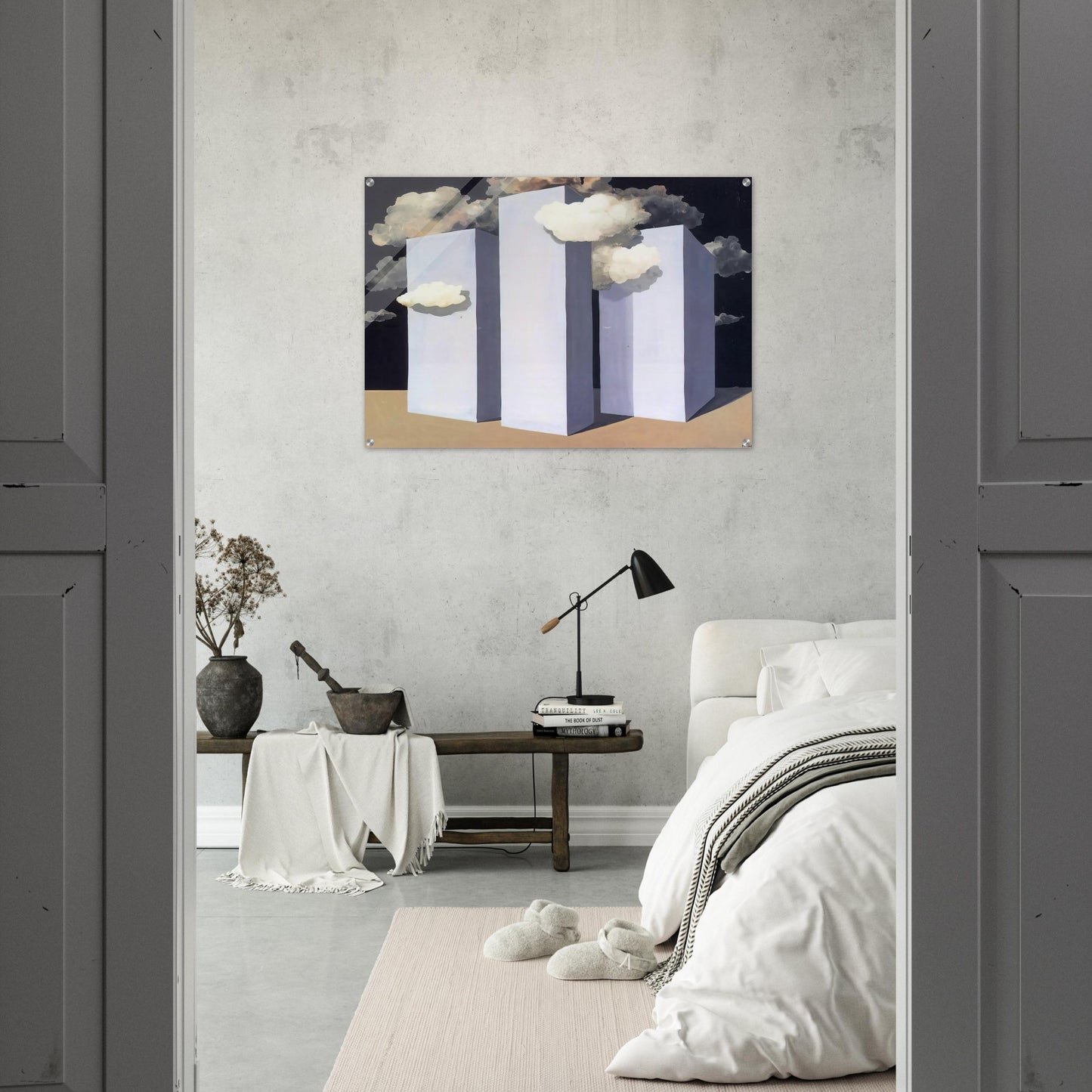 A STORM 1932 - Rene Magritte Acrylic Print - 70x100 cm / 28x40″ inches