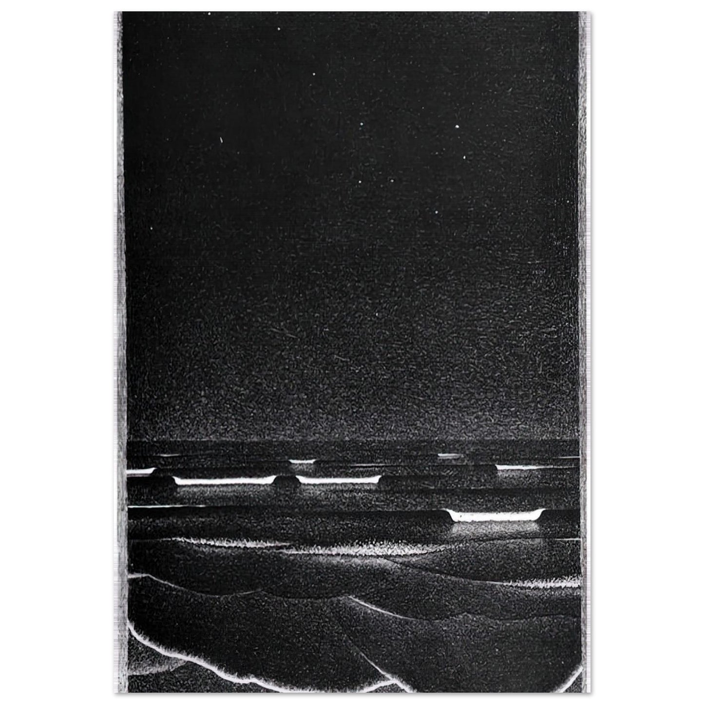 FLUORESCENT SEA - MC Escher Brushed Aluminum Print - 70x100 cm / 28x40 inches | MC Escher Aluminum Print | MC Escher Prints | Maurits Cornelis Escher Prints