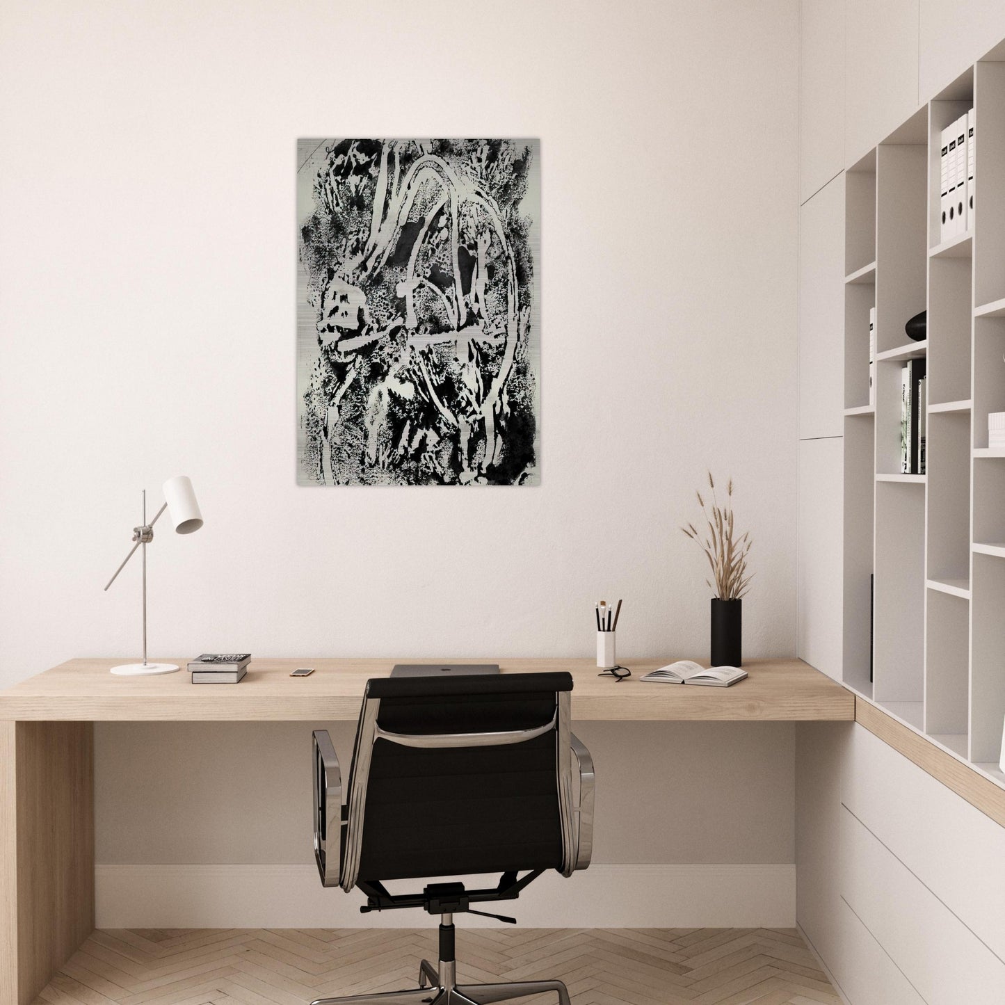 Untitled - 1961 - Adja Yunkers Brushed Aluminum Print - 70x100 cm / 28x40 inches | Adja Yunkers Aluminum Print | Adja Yunkers Prints