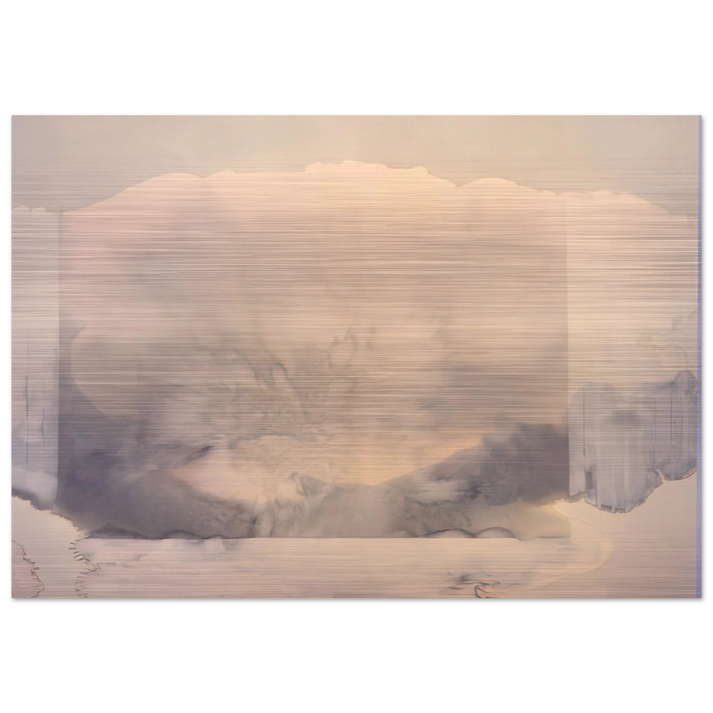 In The Divine - 1986 - Ronnie Landfield Brushed Aluminum Print - 70x100 cm / 28x40 inches | Ronnie Landfield Aluminum Print | Ronnie Landfield Prints