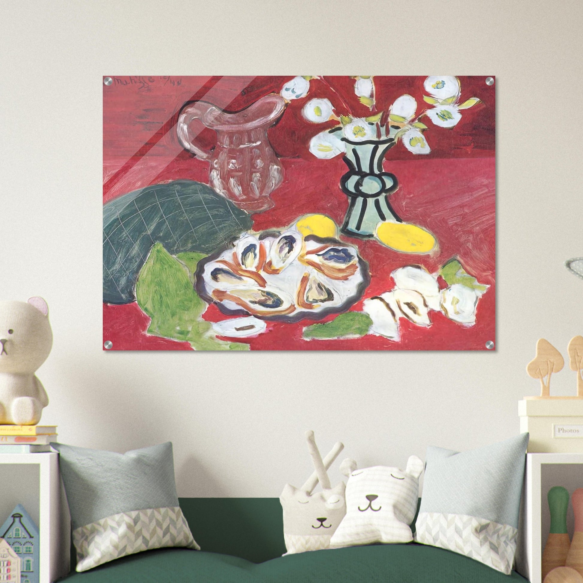 STILL LIFE WITH SHELLFISH 1940 - Henri Matisse Acrylic Print - 70x100 cm / 28x40″ inches