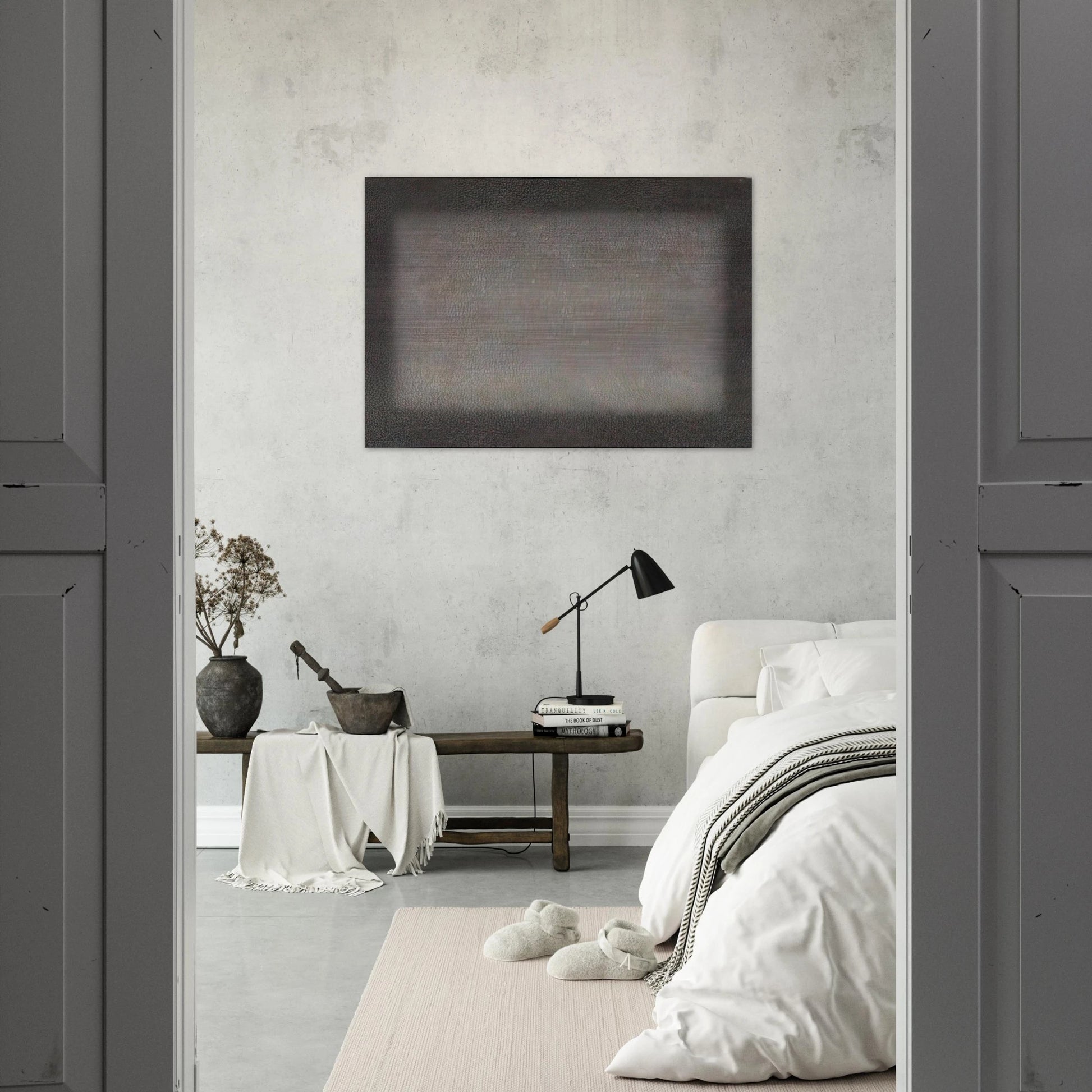 Window of Unknowing - 1976 - Richard Pousette-Dart Brushed Aluminum Print - 70x100 cm / 28x40 inches | Richard Pousette-Dart Aluminum Print | Richard Pousette-Dart Prints