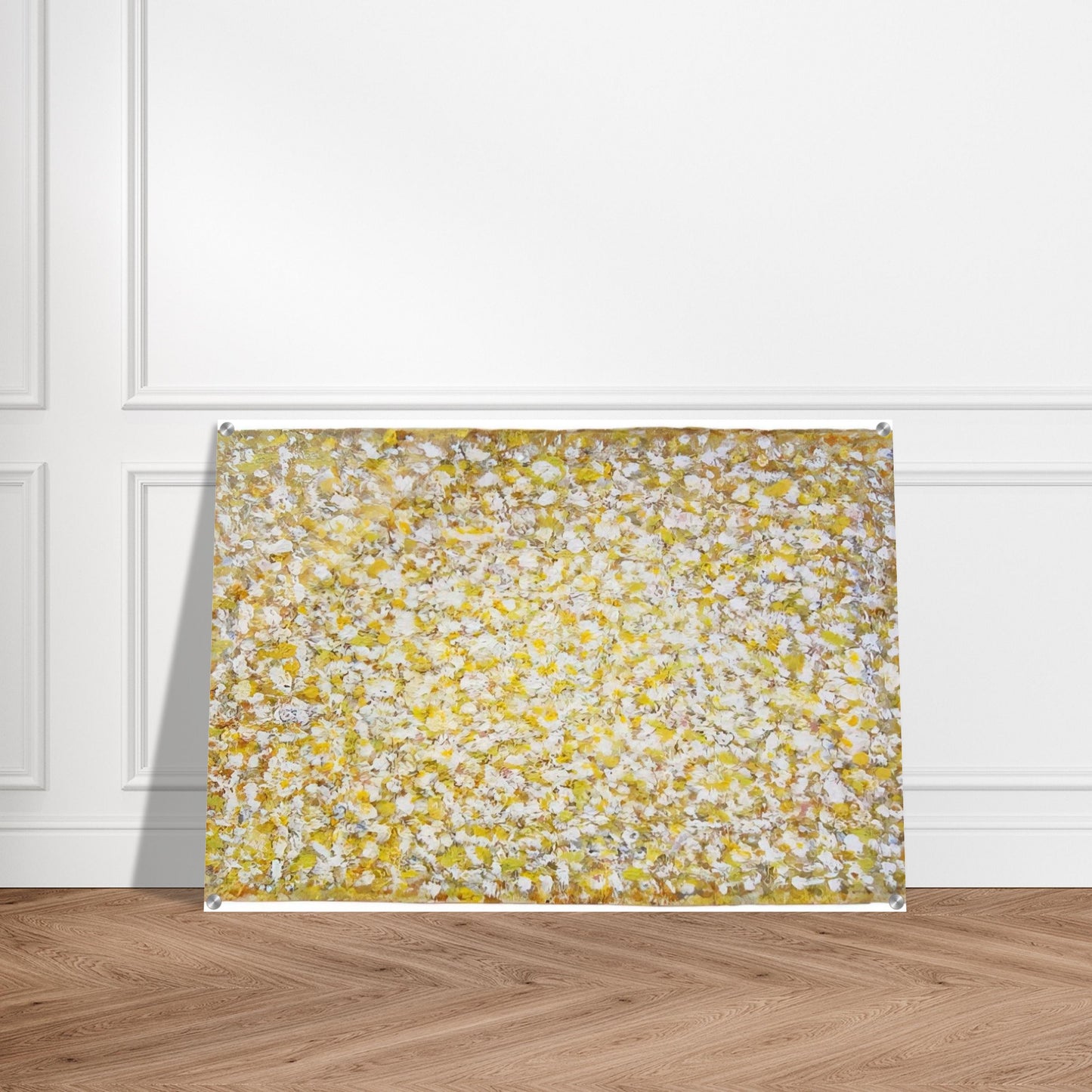 Serpentine Saffron - Richard Pousette-Dart Acrylic Print - 70x100 cm / 28x40″ inches