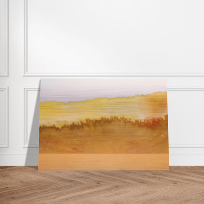 Sun Castle - 1979 - Ronnie Landfield Brushed Aluminum Print - 70x100 cm / 28x40 inches | Ronnie Landfield Aluminum Print | Ronnie Landfield Prints