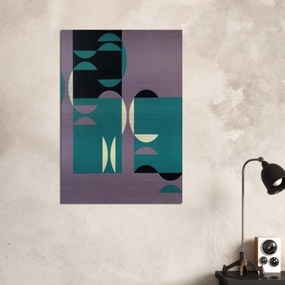 4 temas circulares - 1953 - Tomas Maldonado Brushed Aluminum Print - 70x100 cm / 28x40 inches | Tomas Maldonado Aluminum Print | Tomas Maldonado Prints