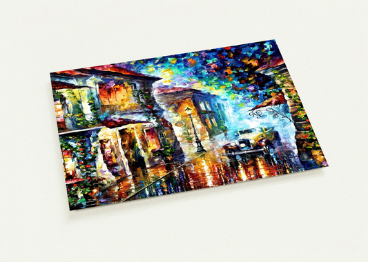 Leonid Afremov By Leonid Afremov Pack of 10 Post Cards | Leonid Afremov Post Cards | A6 (10.5 x 14.8 cm) - 4.1 x 5.8 inches