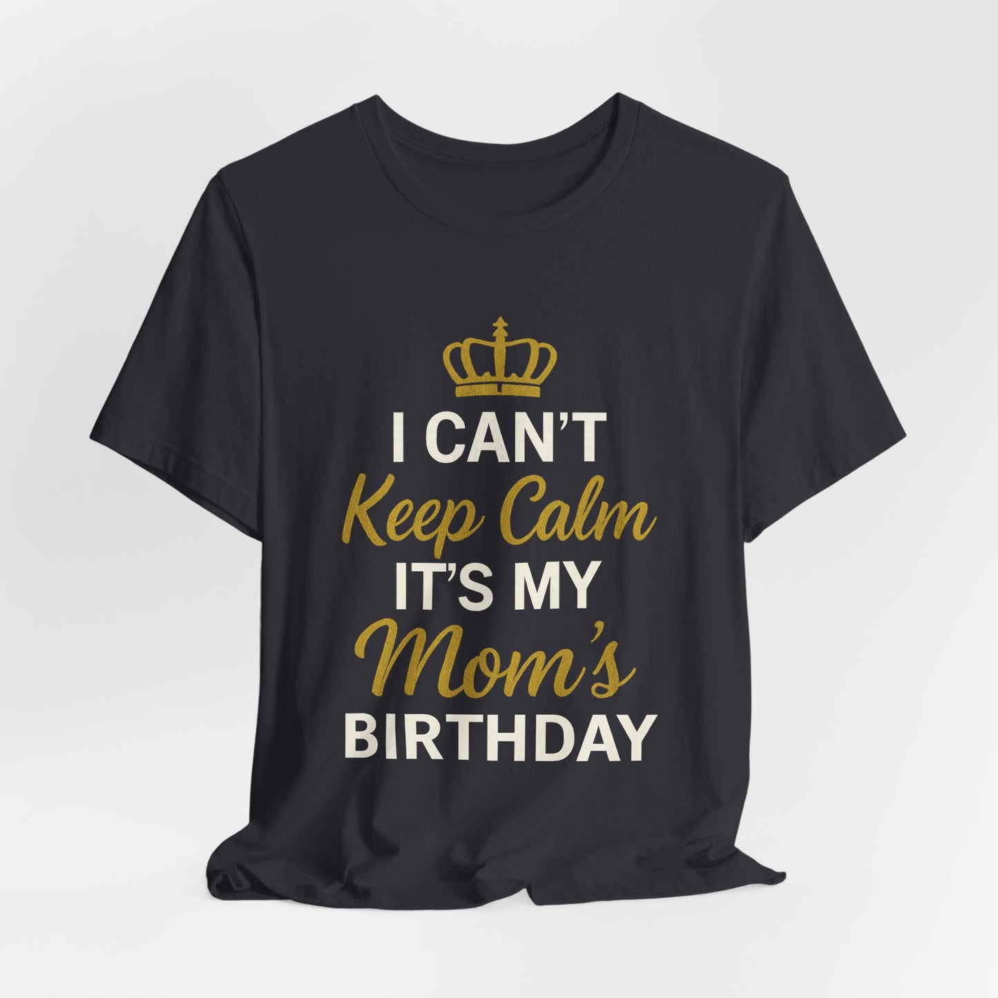 Je ne peux pas rester calme, c'est l'anniversaire de ma mère.