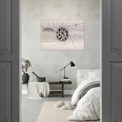 Sunglasses - Landing Net - Triangle - James Rosenquist Brushed Aluminum Print - 70x100 cm / 28x40 inches | James Rosenquist Aluminum Print | James Rosenquist Prints