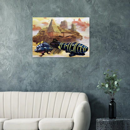 Chris Foss - Chris Foss Brushed Aluminum Print - 70x100 cm / 28x40 inches | Chris Foss Aluminum Print | Chris Foss Prints