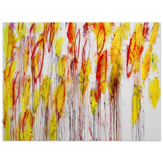Cy Twombly - Lepanto, Part I  75x100 cm / 30x40inches Fine Art Poster