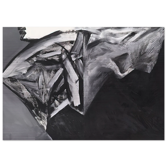 Jay DeFeo/BIG/Samurai No. 8 - Jay DeFeo Brushed Aluminum Print - 70x100 cm / 28x40 inches | Jay DeFeo Aluminum Print | Jay DeFeo Prints