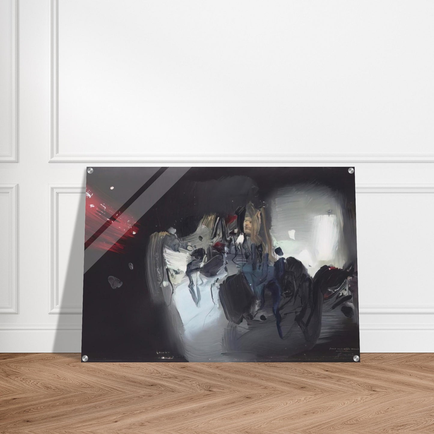 COMPOSITION 1972 - Chu teh Chun Acrylic Print - 70x100 cm / 28x40″ inches