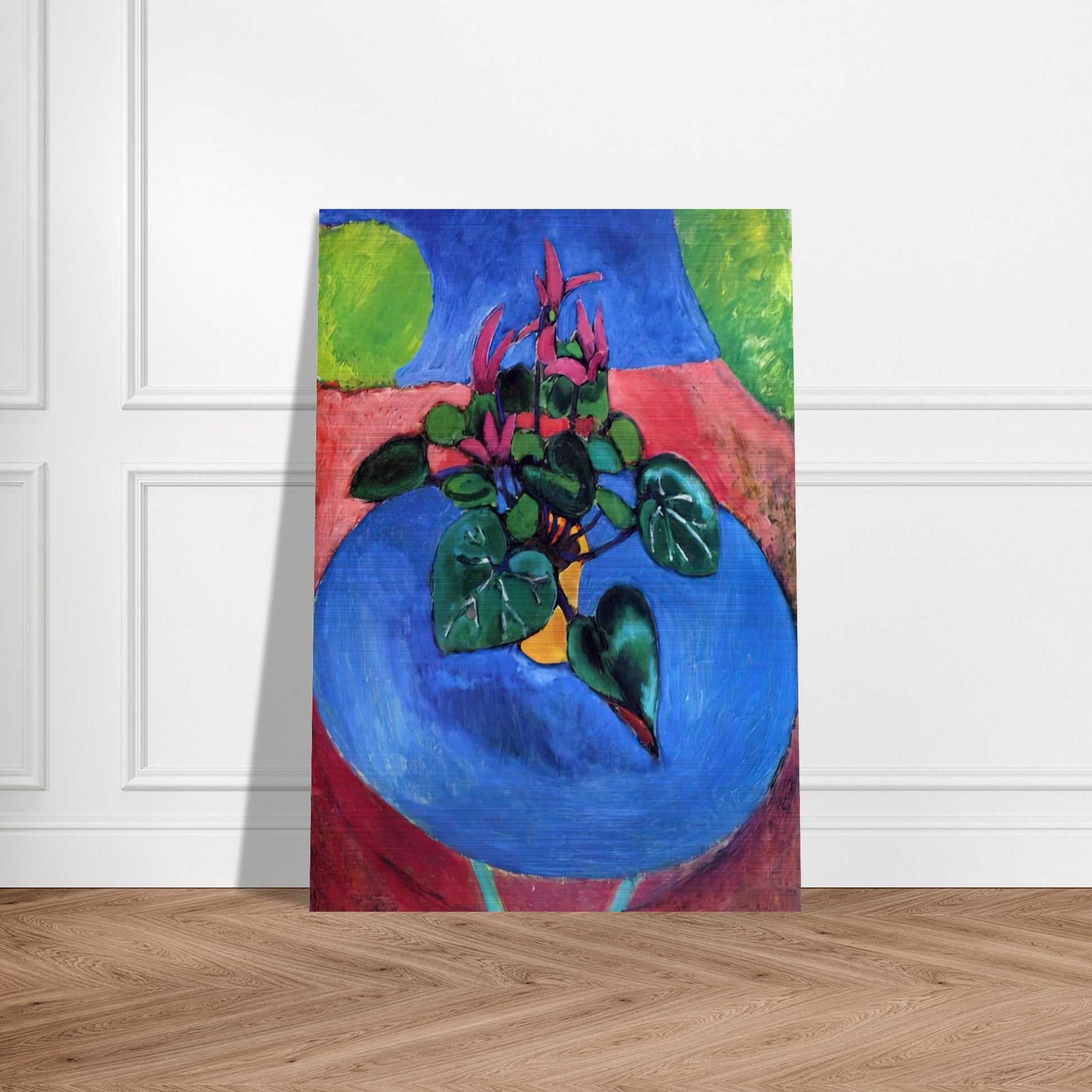 CYCLAMEN POURPRE 1912 - Henri Matisse Brushed Aluminum Print - 70x100 cm / 28x40 inches | Henri Matisse Aluminum Print | Henri Matisse Prints
