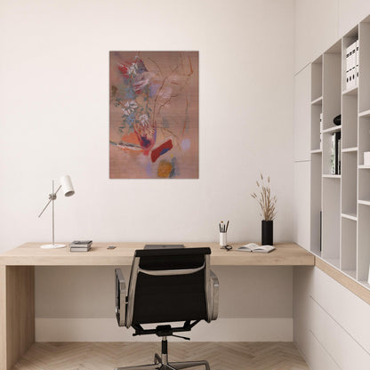 The Bush - 1955 - John Ferren Brushed Aluminum Print - 70x100 cm / 28x40 inches | John Ferren Aluminum Print | John Ferren Prints