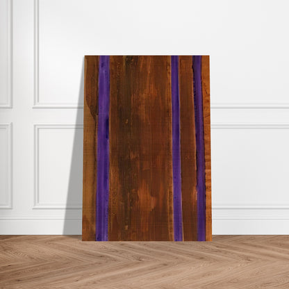 Untitled brownviolet - 2001 - Gunther Forg Brushed Aluminum Print - 70x100 cm / 28x40 inches | Gunther Forg Aluminum Print | Gunther Forg Prints