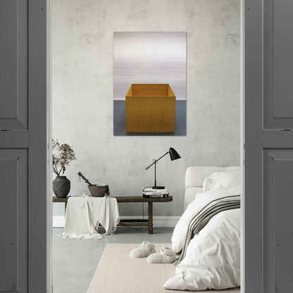 Untitled - 1976 - Donald Judd Brushed Aluminum Print - 70x100 cm / 28x40 inches | Donald Judd Aluminum Print | Donald Judd Prints